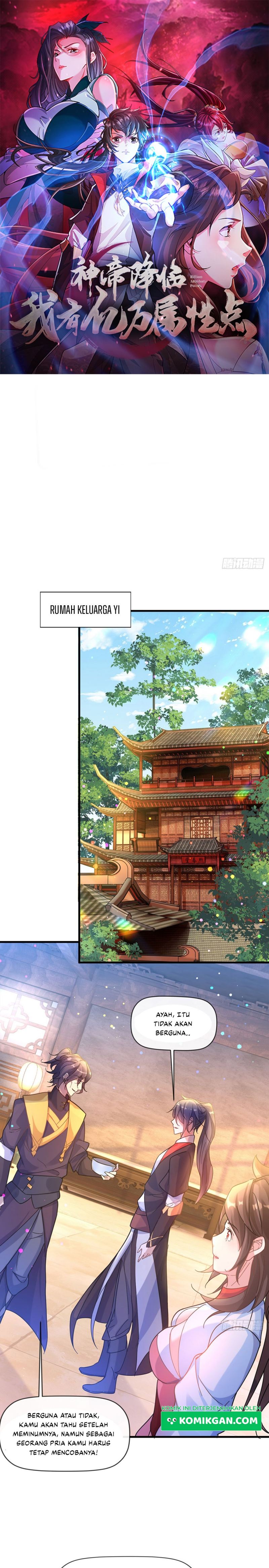 God Emperor Descends I Gave Billions of Attribute Points (Here Comes the Godly Emperor: I Have Billions of Attribute Points) Chapter 07 Gambar 2