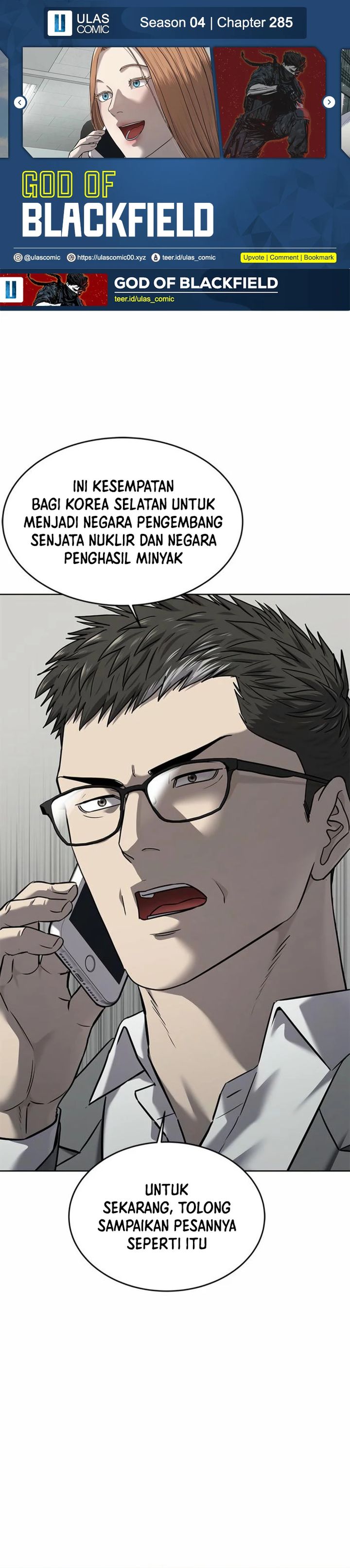God of Blackfield Chapter 285 Gambar 1