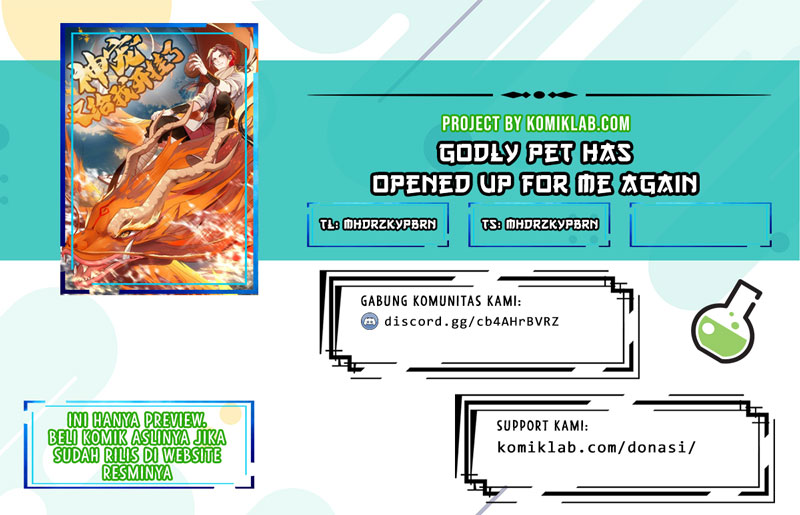 Godly Pet Has Opened Up for Me Again Chapter 09 Gambar 1