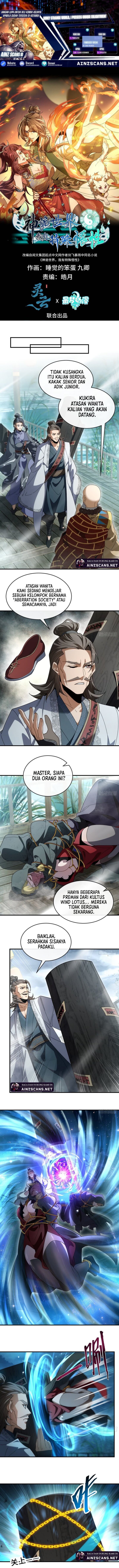 Godly Strange World, I Possess Unique Enlightment Chapter 08 Gambar 1