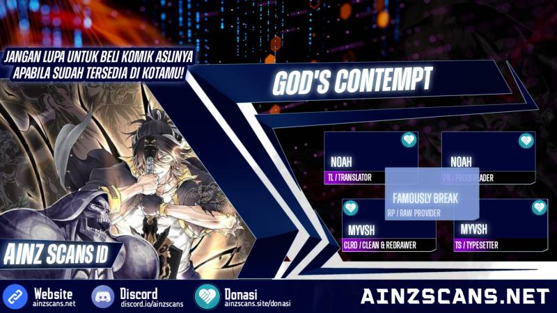 God’s Contempt Chapter 01 Gambar 1