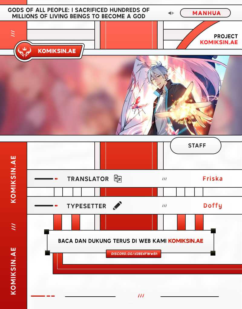 Gods of All People: I Sacrificed Hundreds of Millions of Living Beings To Become a God Chapter 38 Gambar 1