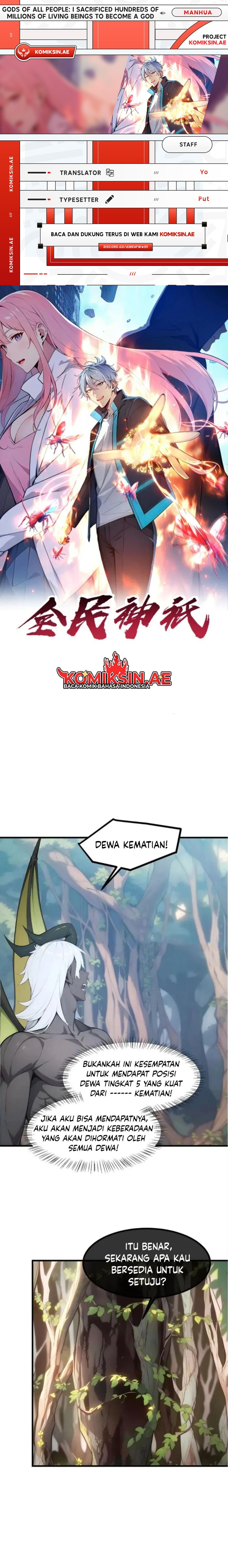 Gods of All People: I Sacrificed Hundreds of Millions of Living Beings To Become a God Chapter 68 Gambar 1