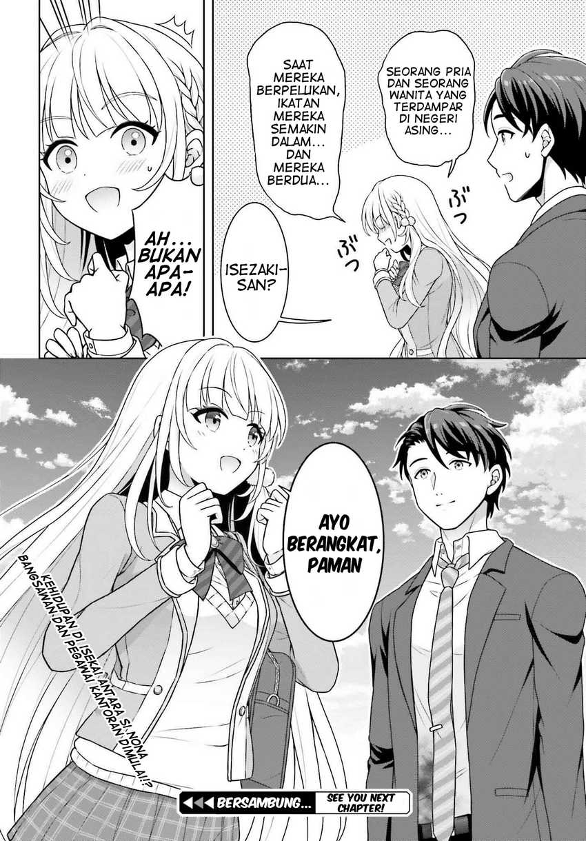 Gokinjo JK Isezaki-san wa Isekaigaeri no Daiseijo Chapter 01 Gambar 36
