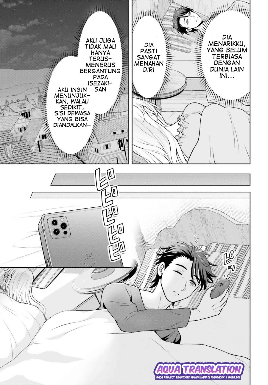 Gokinjo JK Isezaki-san wa Isekaigaeri no Daiseijo Chapter 04 Gambar 14