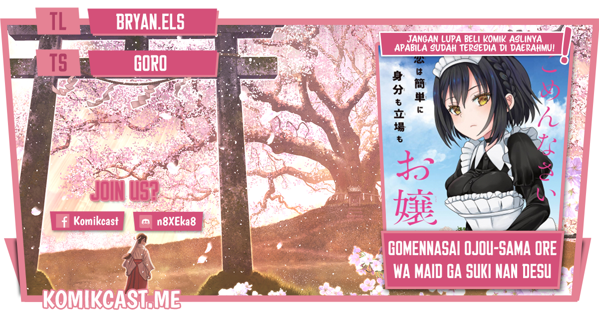 Gomennasai Ojou-sama, Ore wa Maid ga Suki nan desu Chapter 05.2 Gambar 1