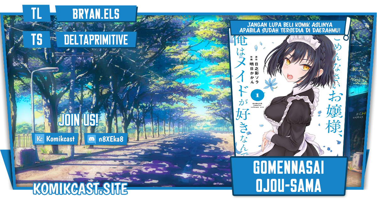 Gomennasai Ojou-sama, Ore wa Maid ga Suki nan desu Chapter 08 Gambar 1