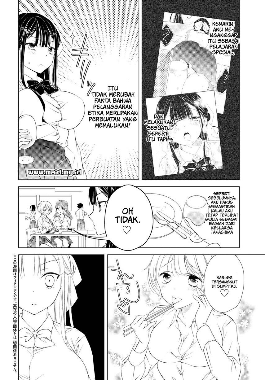 Goreijo Takashima Kiyono wa Hisoka ni Tashinamu Chapter 02 Gambar 5