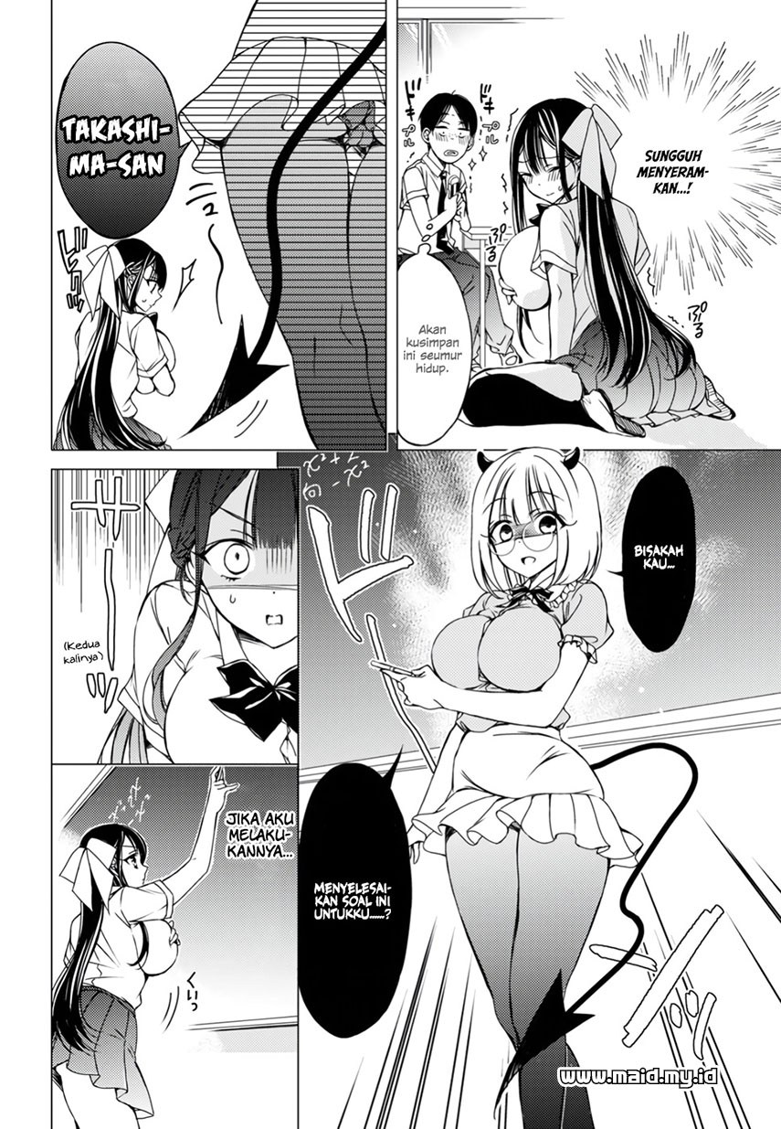 Goreijo Takashima Kiyono wa Hisoka ni Tashinamu Chapter 05 Gambar 14