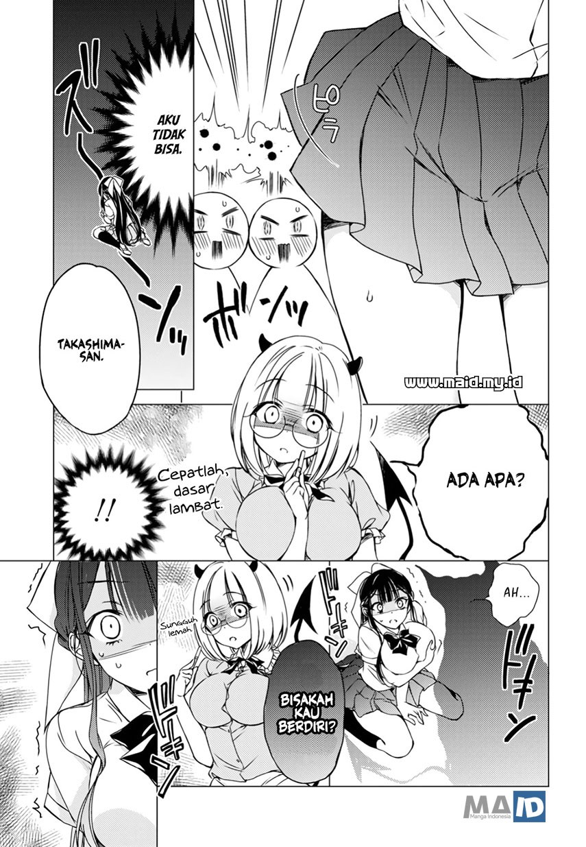 Goreijo Takashima Kiyono wa Hisoka ni Tashinamu Chapter 05 Gambar 15