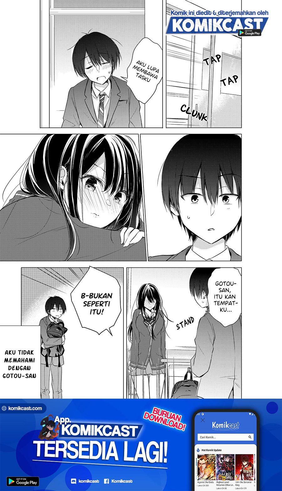 Gotou-san Wants Me To Turn Around Chapter 02 Gambar 4