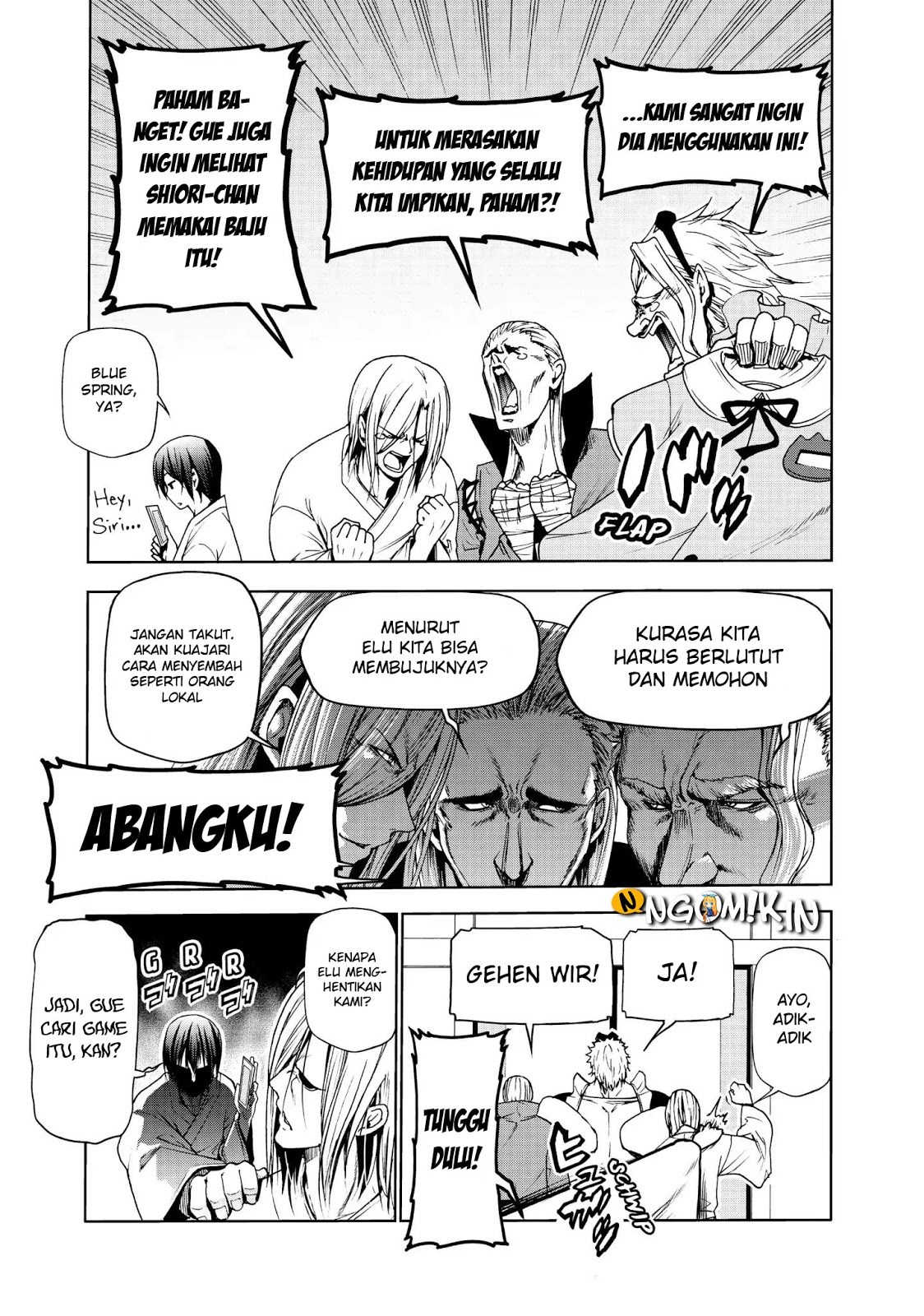 Grand Blue Chapter 49 Gambar 15