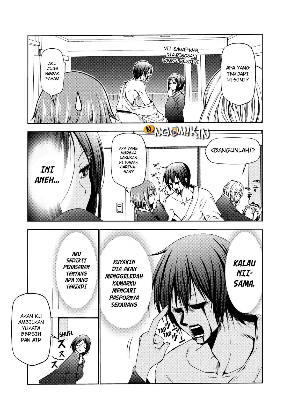 Grand Blue Chapter 49 Gambar 29