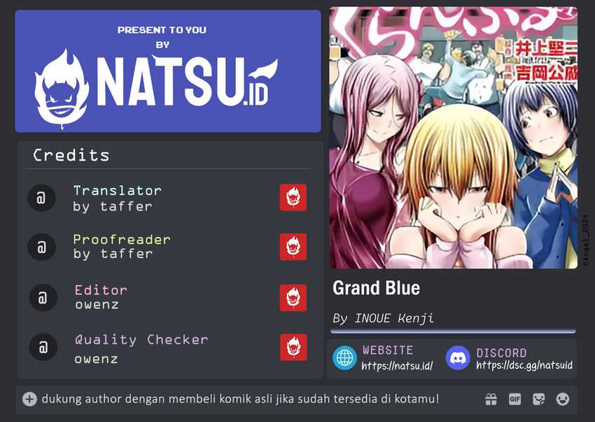 Grand Blue Chapter 95 Gambar 1