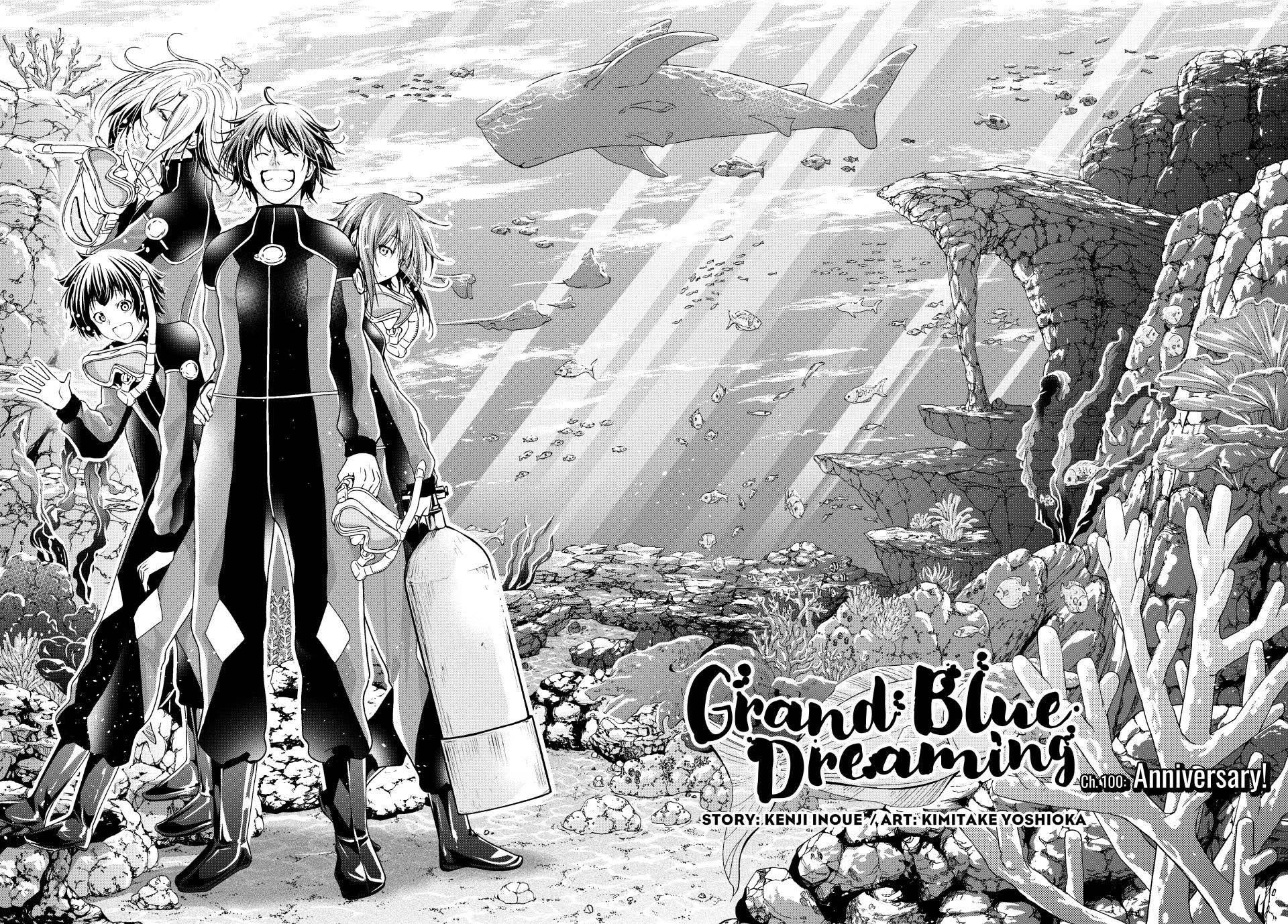 Grand Blue Chapter 100 Gambar 3