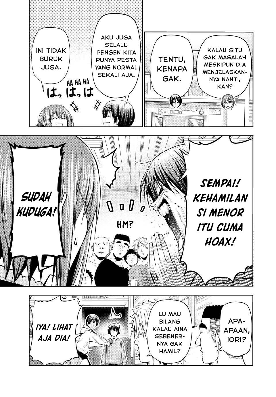 Grand Blue Chapter 100 Gambar 28