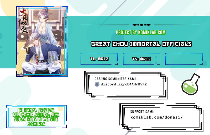 Great Zhou Immortal Officials Chapter 10 Gambar 1