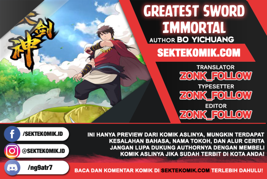 Greatest Sword Immortal Chapter 28 Gambar 1