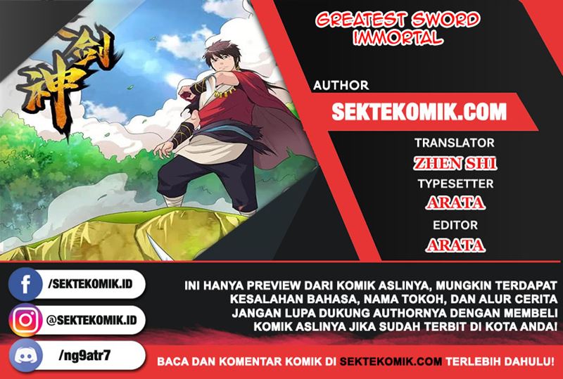 Greatest Sword Immortal Chapter 90 Gambar 1