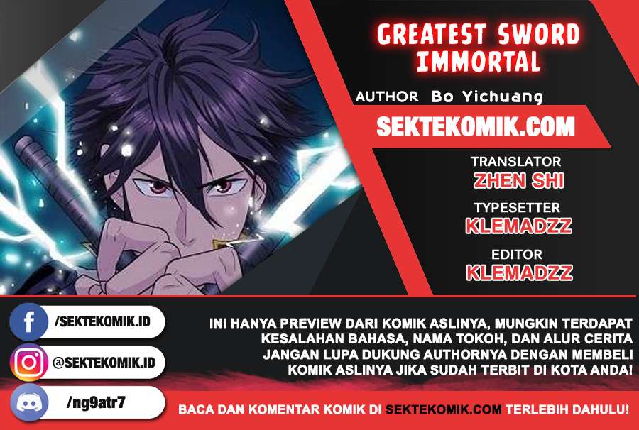 Greatest Sword Immortal Chapter 151 Gambar 1