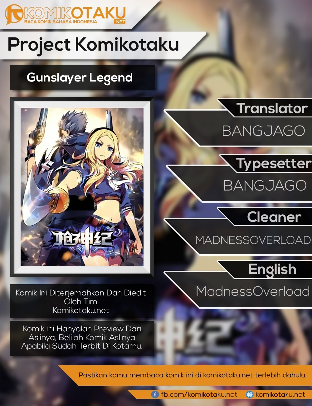 Gunslayer Legend Chapter 13 Gambar 1