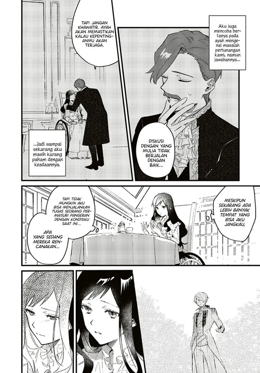 Gyakkou Shita Akuyaku Reijou wa, Naze ka Maryoku wo Ushinattanode Shinsou no Reijou ni Narimasu ( The Villainess Who Traveled Back in Time Inexplicably Lost Her Magic, so She Went Into Seclusion) Chapter 04.1 Gambar 3
