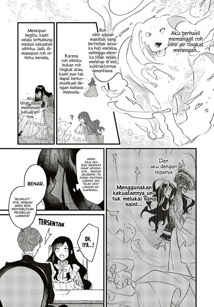 Gyakkou Shita Akuyaku Reijou wa, Naze ka Maryoku wo Ushinattanode Shinsou no Reijou ni Narimasu ( The Villainess Who Traveled Back in Time Inexplicably Lost Her Magic, so She Went Into Seclusion) Chapter 04.1 Gambar 8