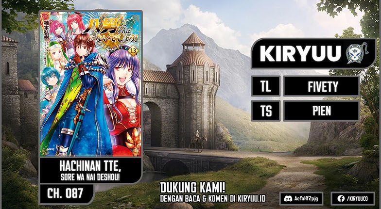 Hachinan tte Sore wa Nai Deshou Chapter 87 Gambar 1