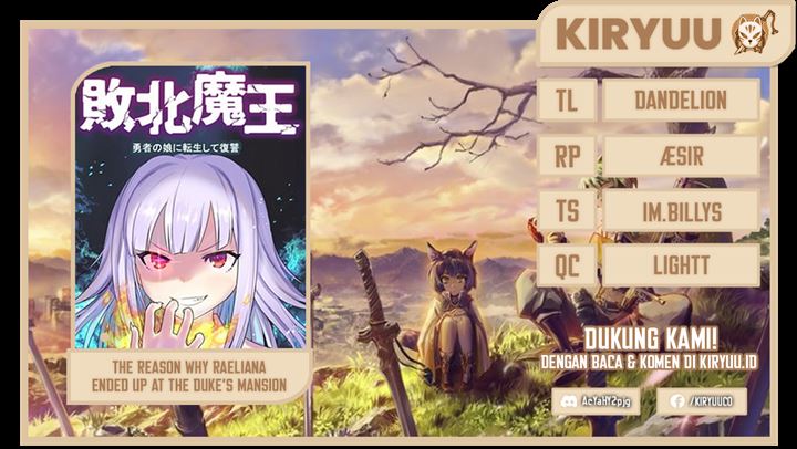 Haiboku Maou ~Yuusha no Musume ni Tensei Shite Fukushuu~ Chapter 04 Gambar 1