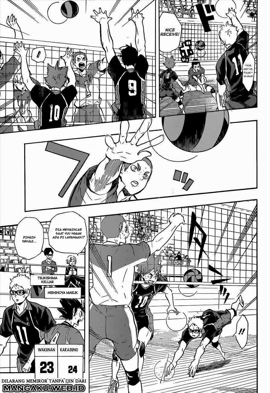 Haikyuu!! Chapter 124 Gambar 12