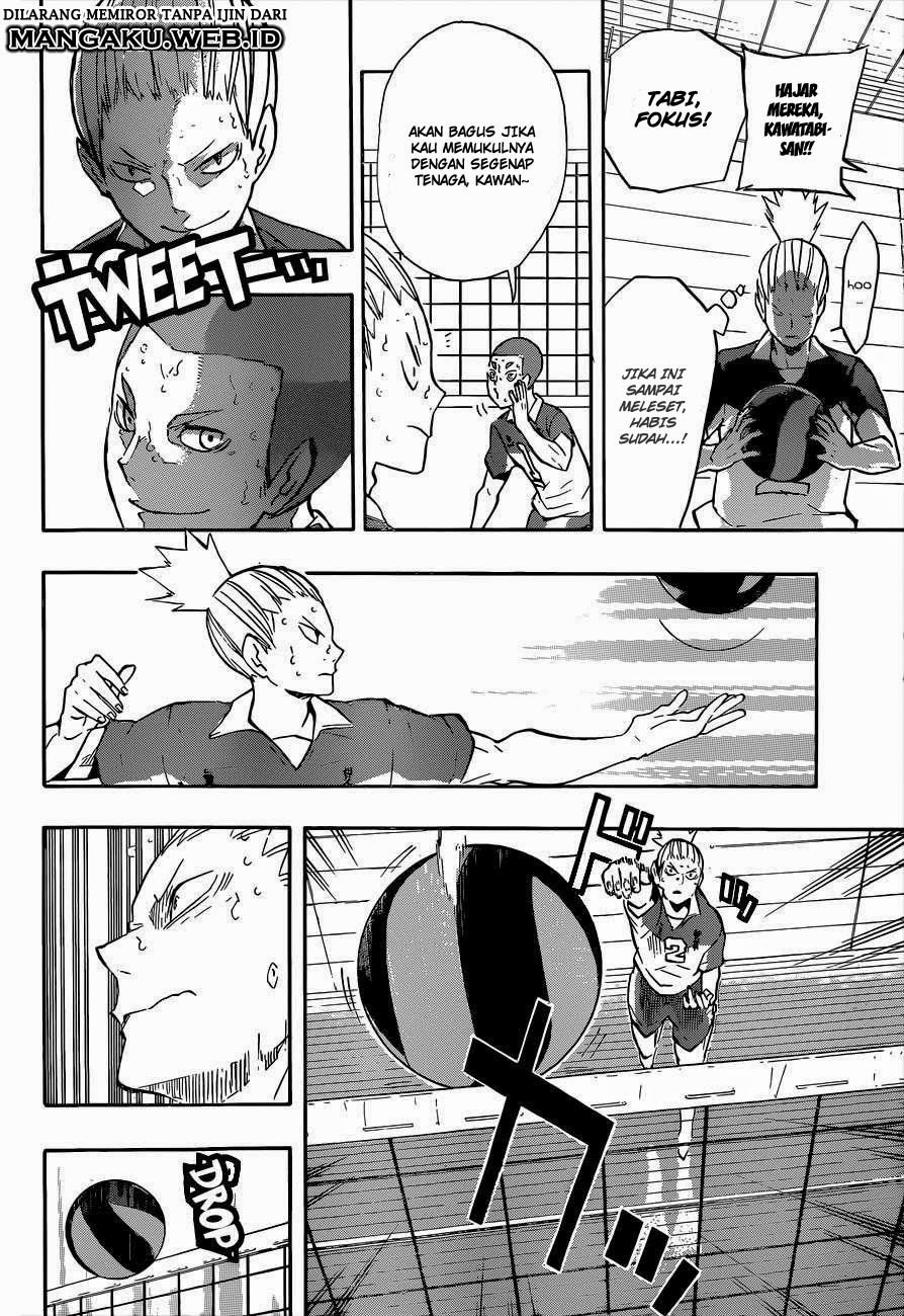 Haikyuu!! Chapter 124 Gambar 13