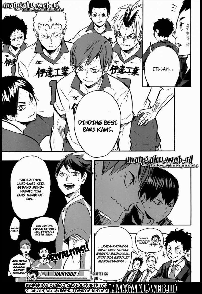 Haikyuu!! Chapter 126 Gambar 20