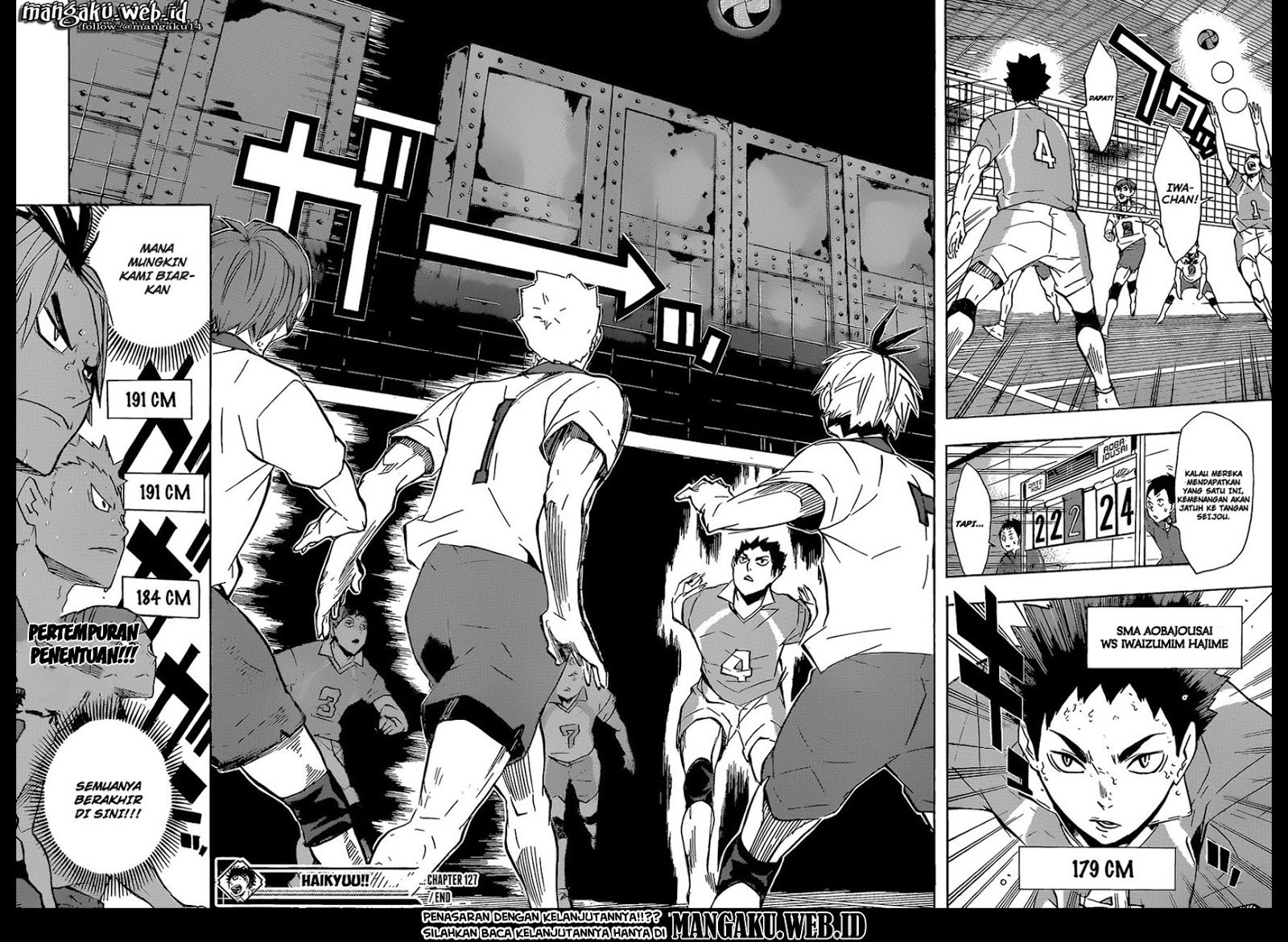 Haikyuu!! Chapter 127 Gambar 19