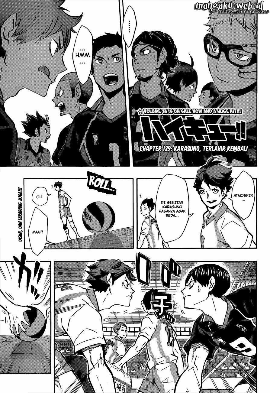 Haikyuu!! Chapter 129 Gambar 2