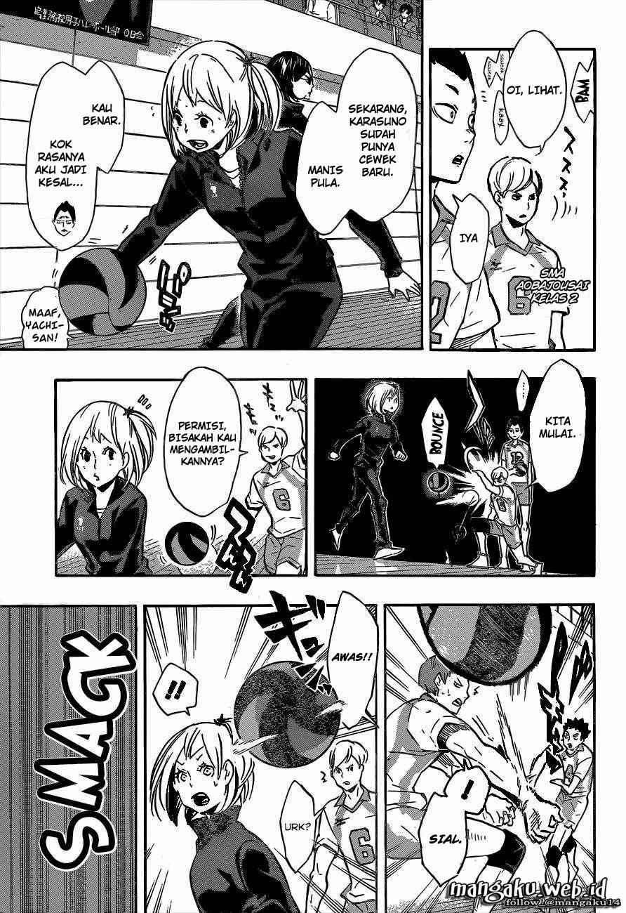 Haikyuu!! Chapter 129 Gambar 4