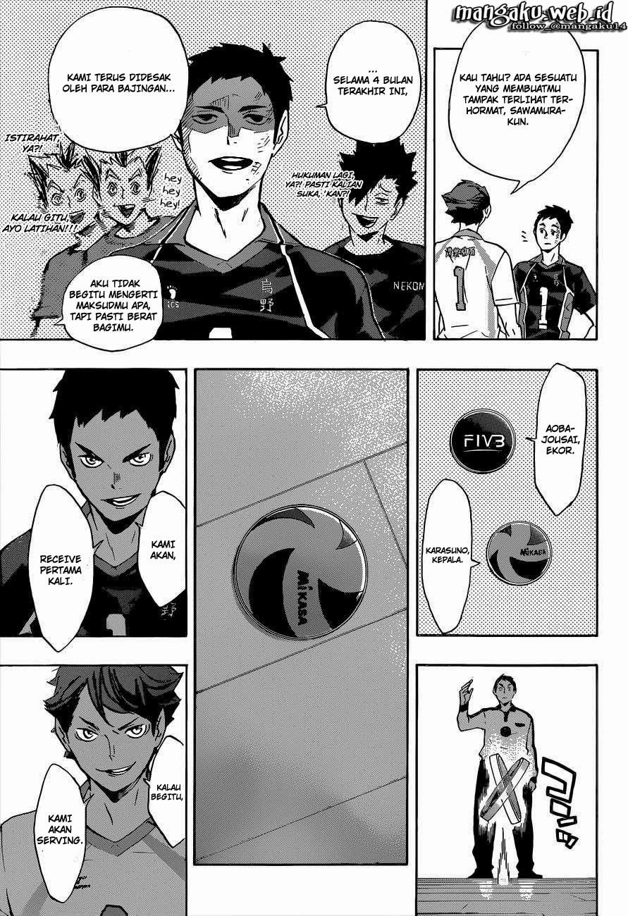 Haikyuu!! Chapter 129 Gambar 6