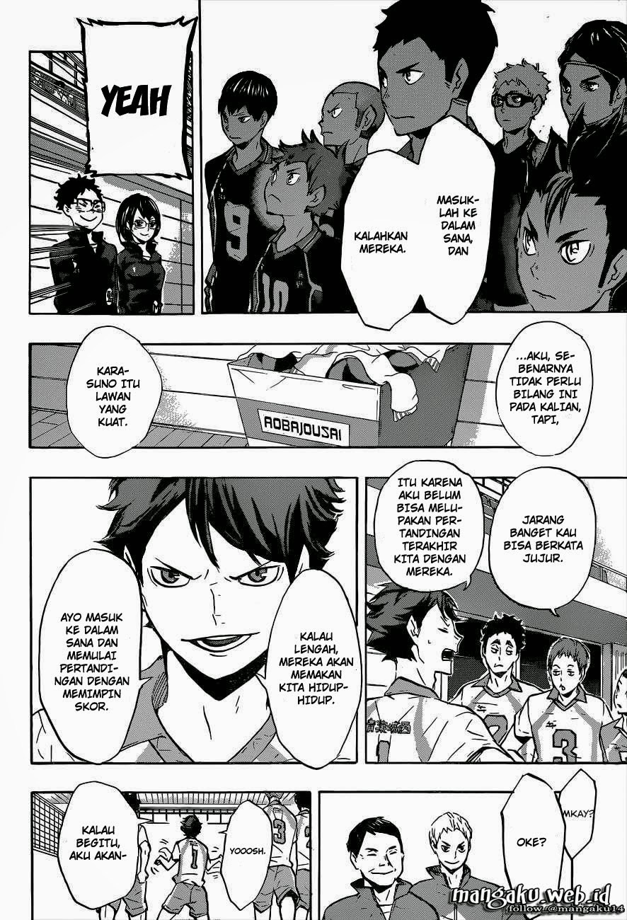 Haikyuu!! Chapter 129 Gambar 9
