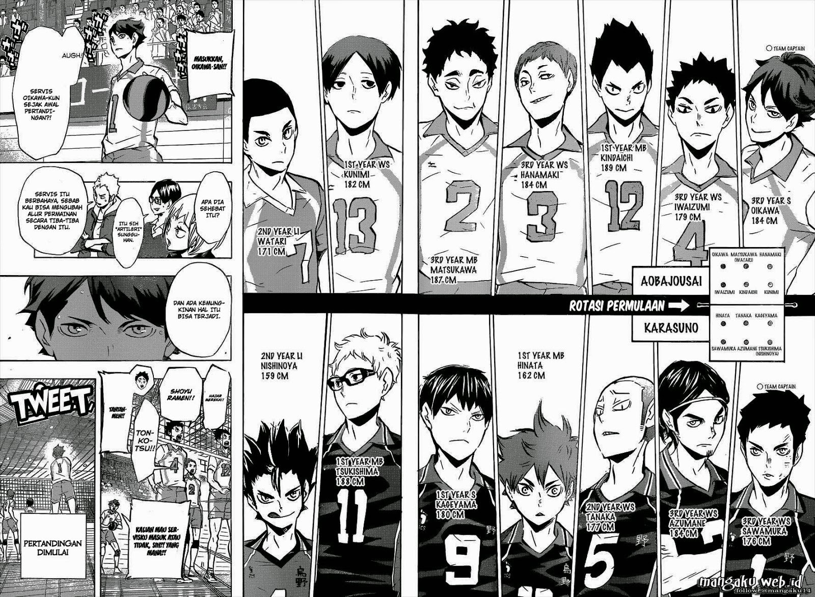 Haikyuu!! Chapter 129 Gambar 11