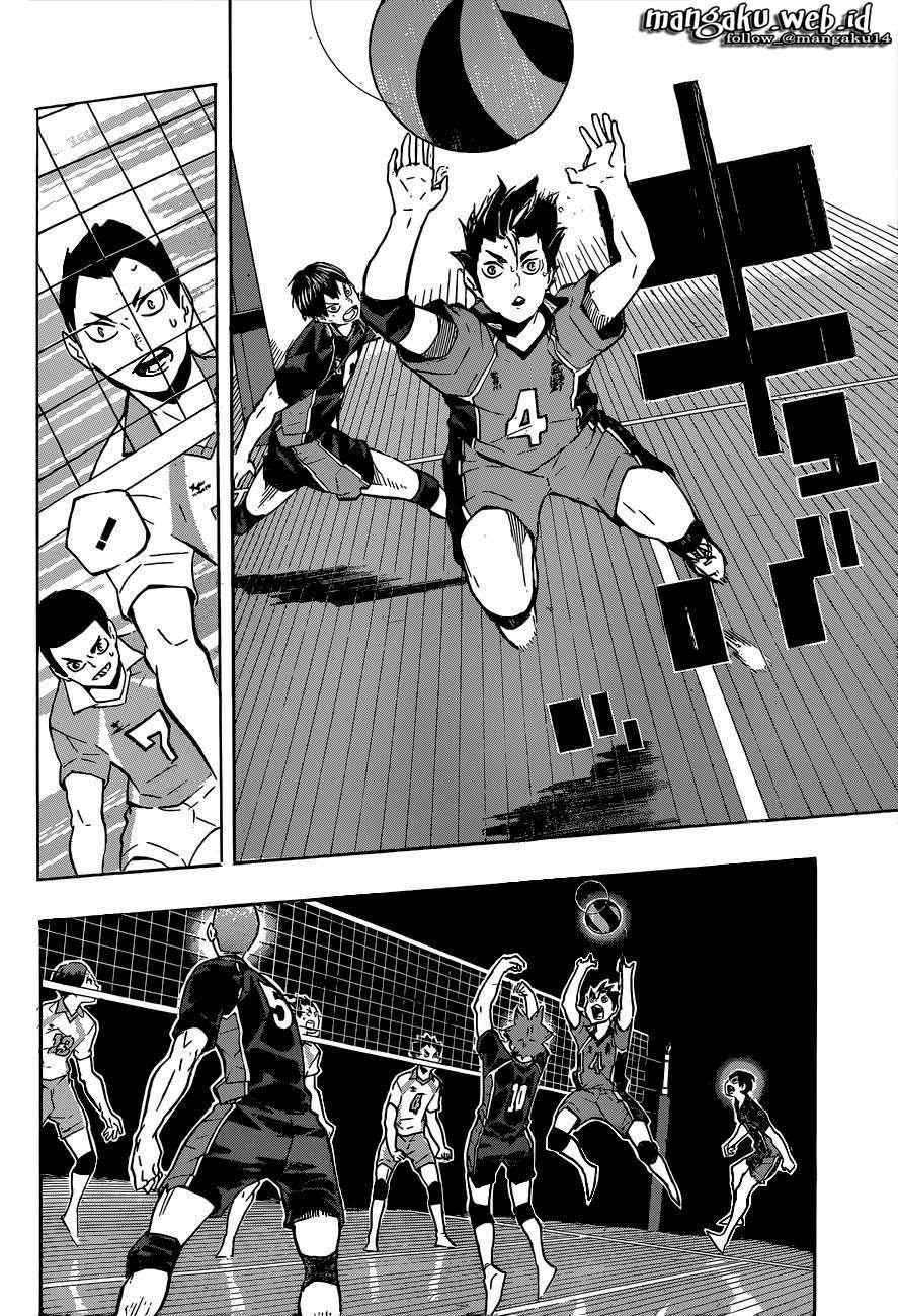 Haikyuu!! Chapter 129 Gambar 15