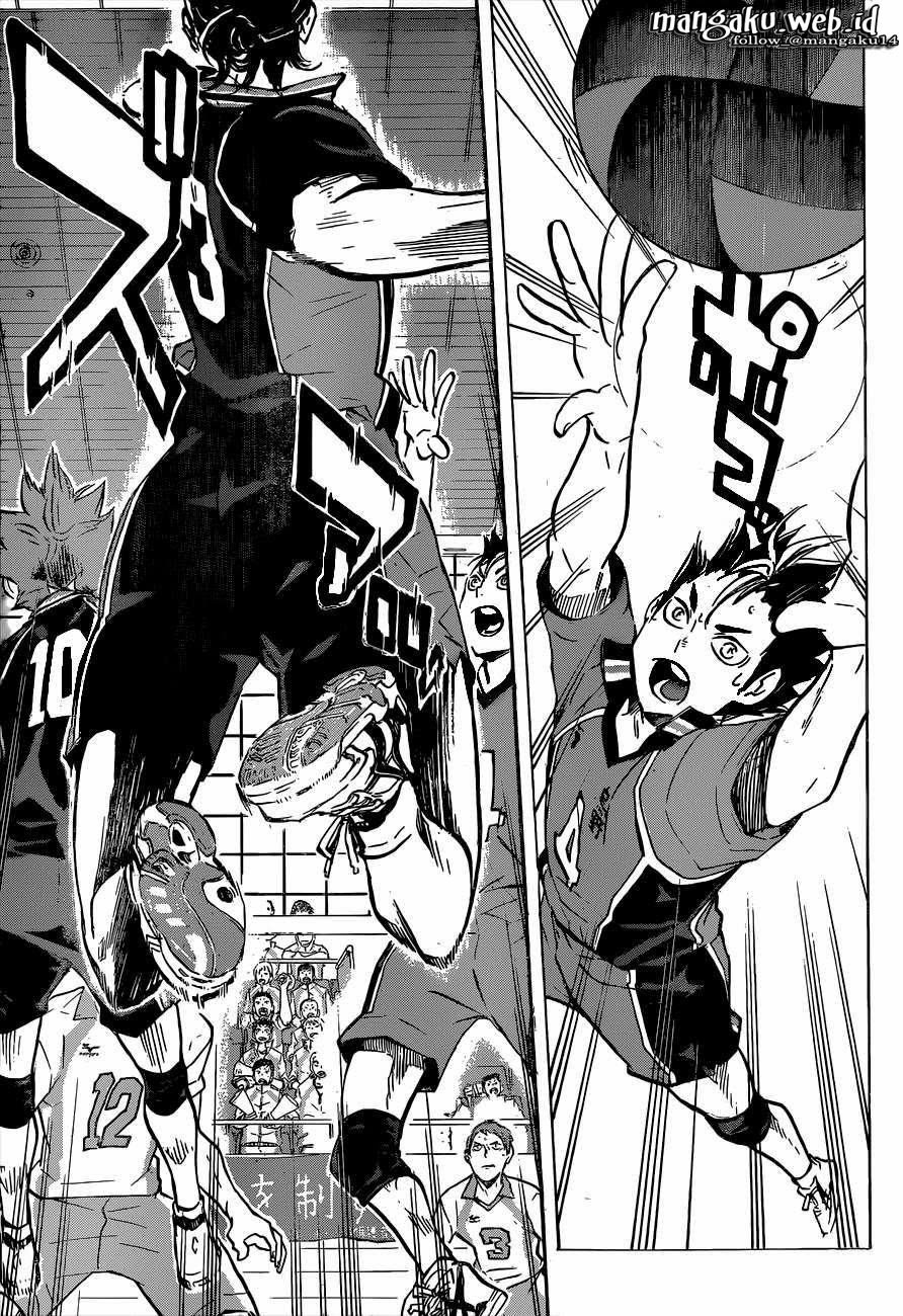 Haikyuu!! Chapter 129 Gambar 16