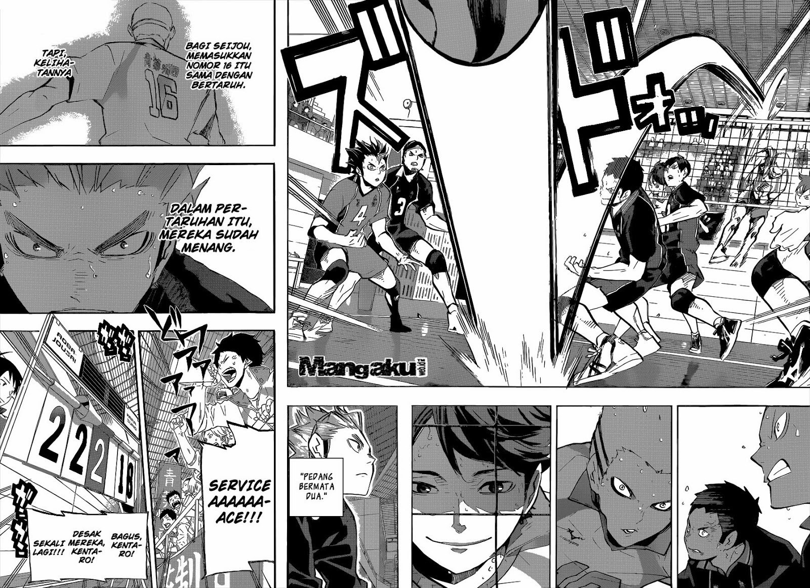 Haikyuu!! Chapter 135 Gambar 15