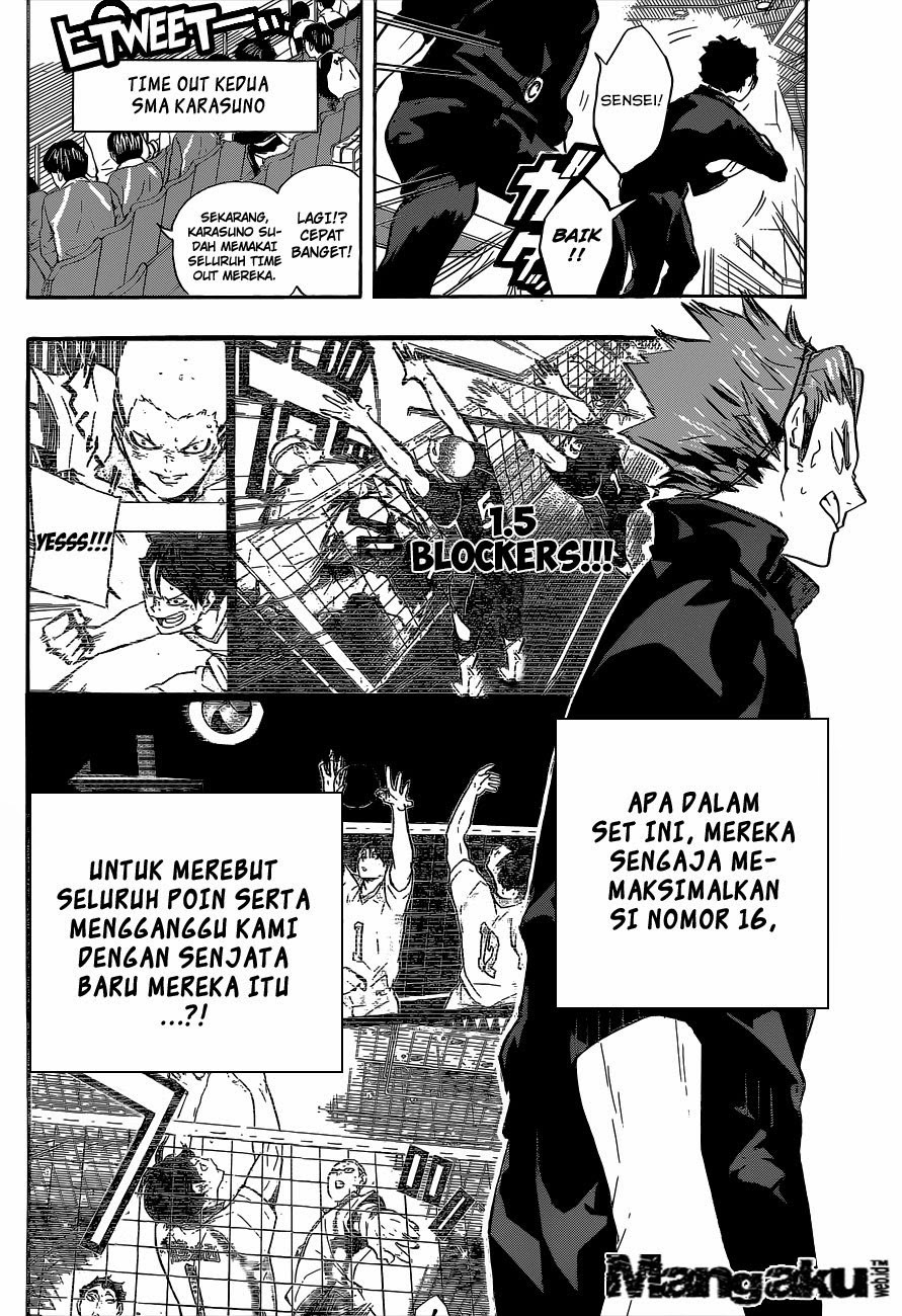 Haikyuu!! Chapter 135 Gambar 16