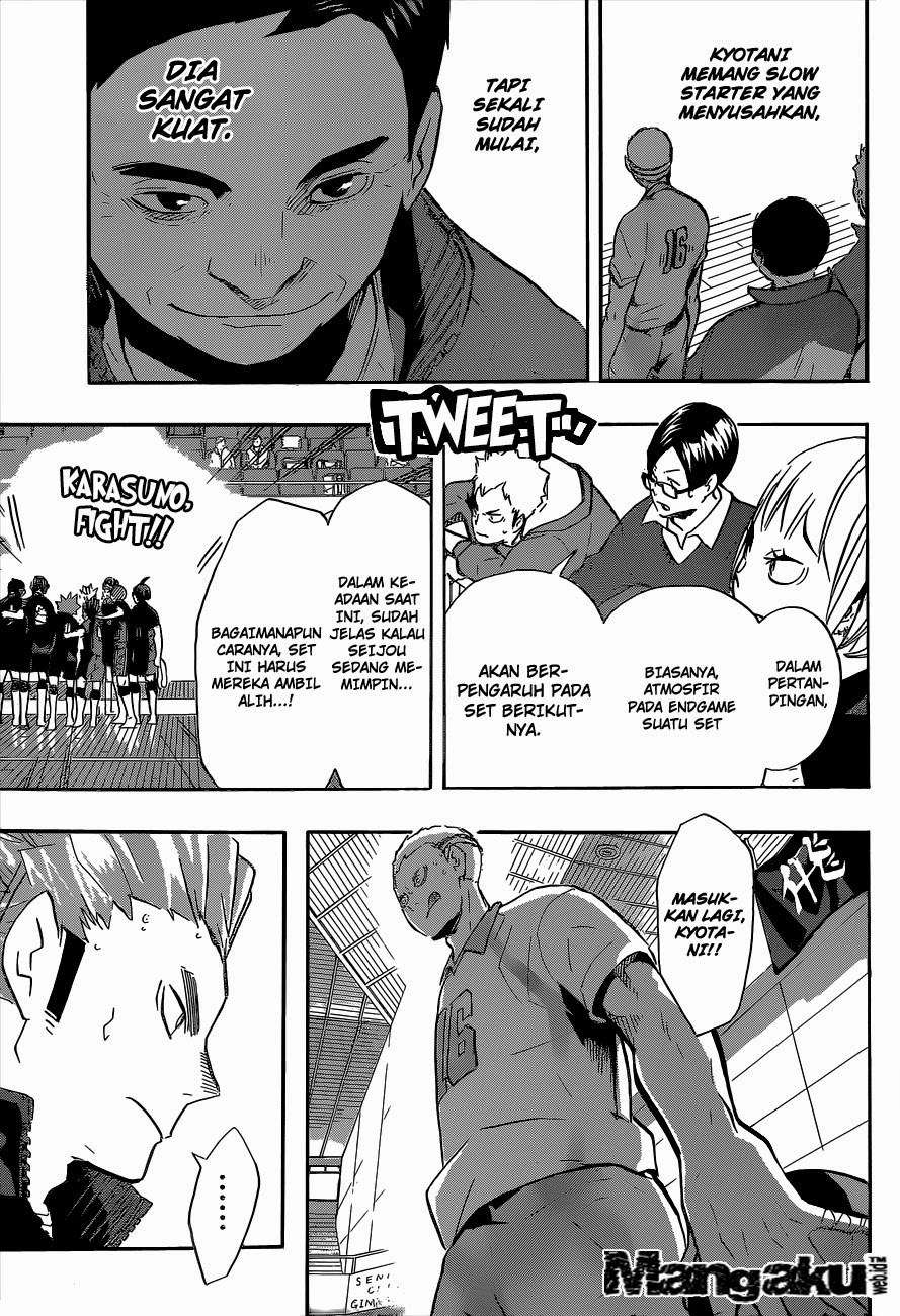 Haikyuu!! Chapter 135 Gambar 17