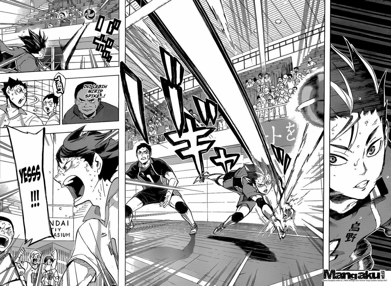 Haikyuu!! Chapter 139 Gambar 4