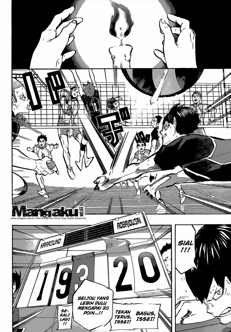 Haikyuu!! Chapter 143 Gambar 16