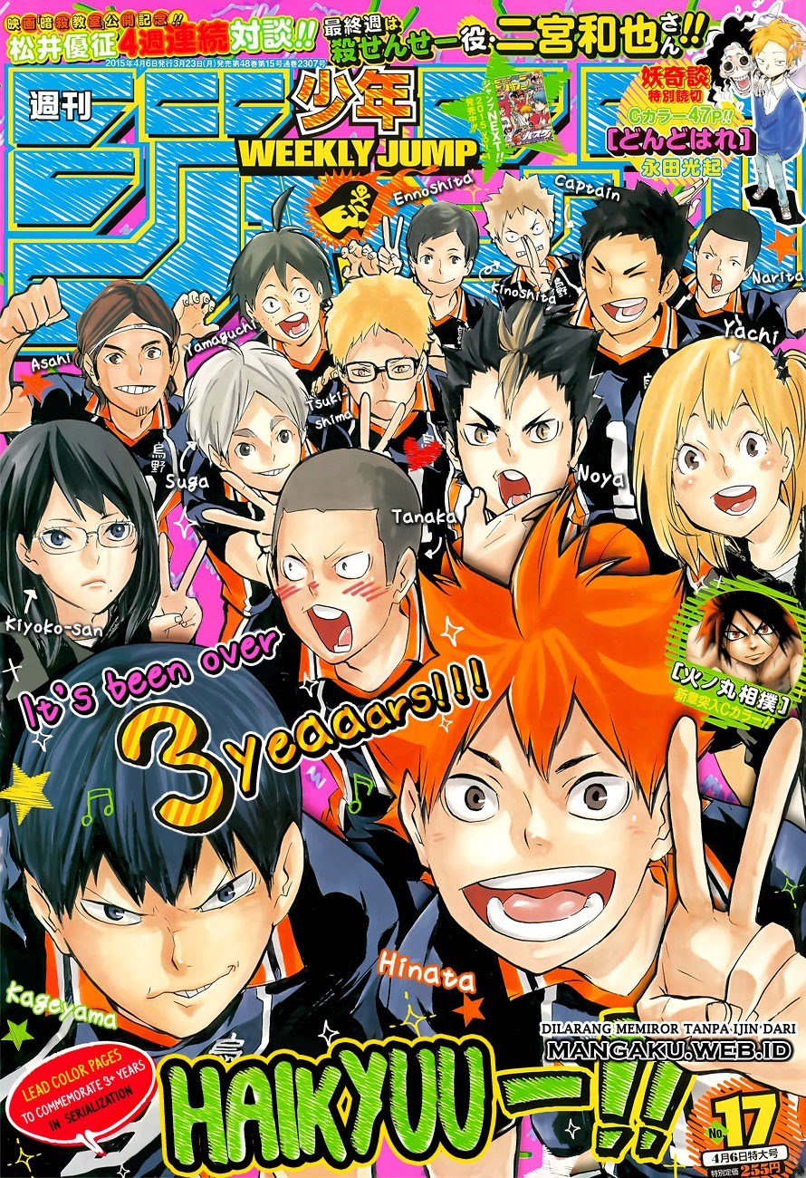 Haikyuu!! Chapter 150 Gambar 2