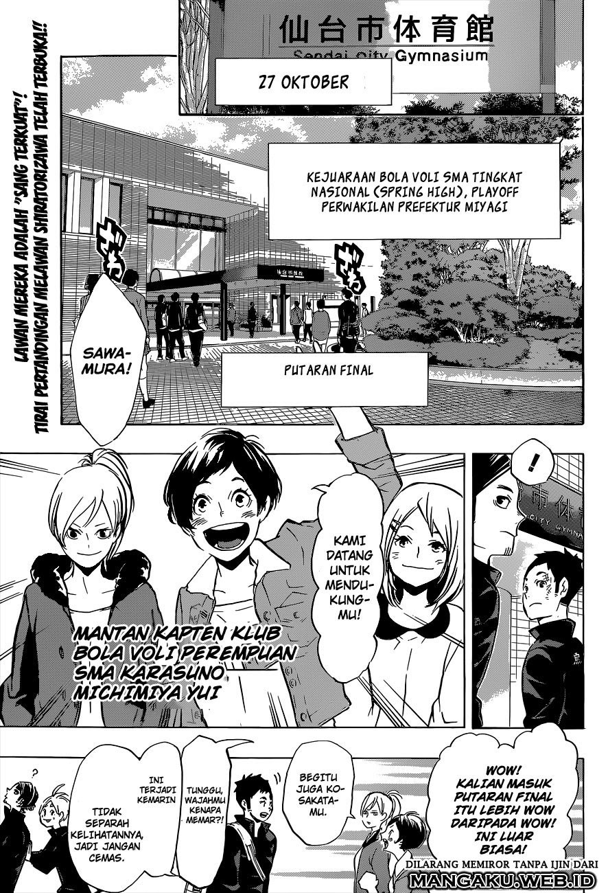 Haikyuu!! Chapter 150 Gambar 5