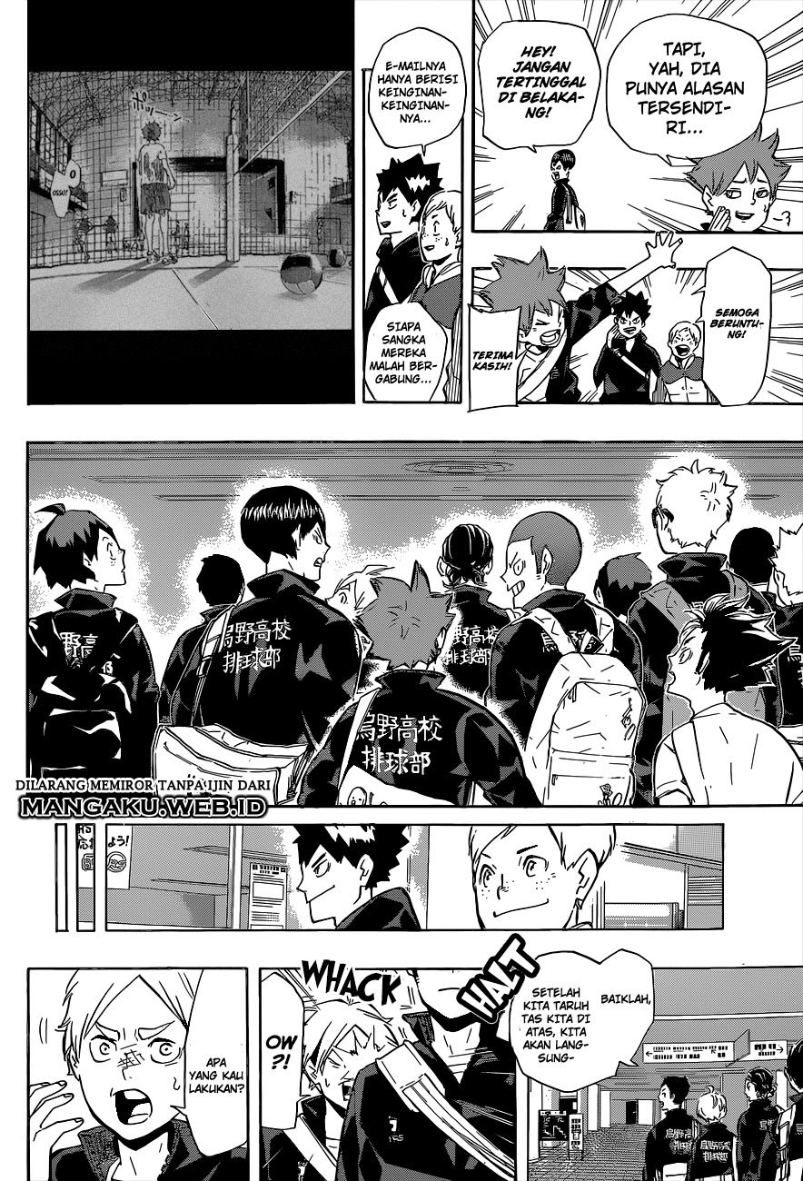 Haikyuu!! Chapter 150 Gambar 8