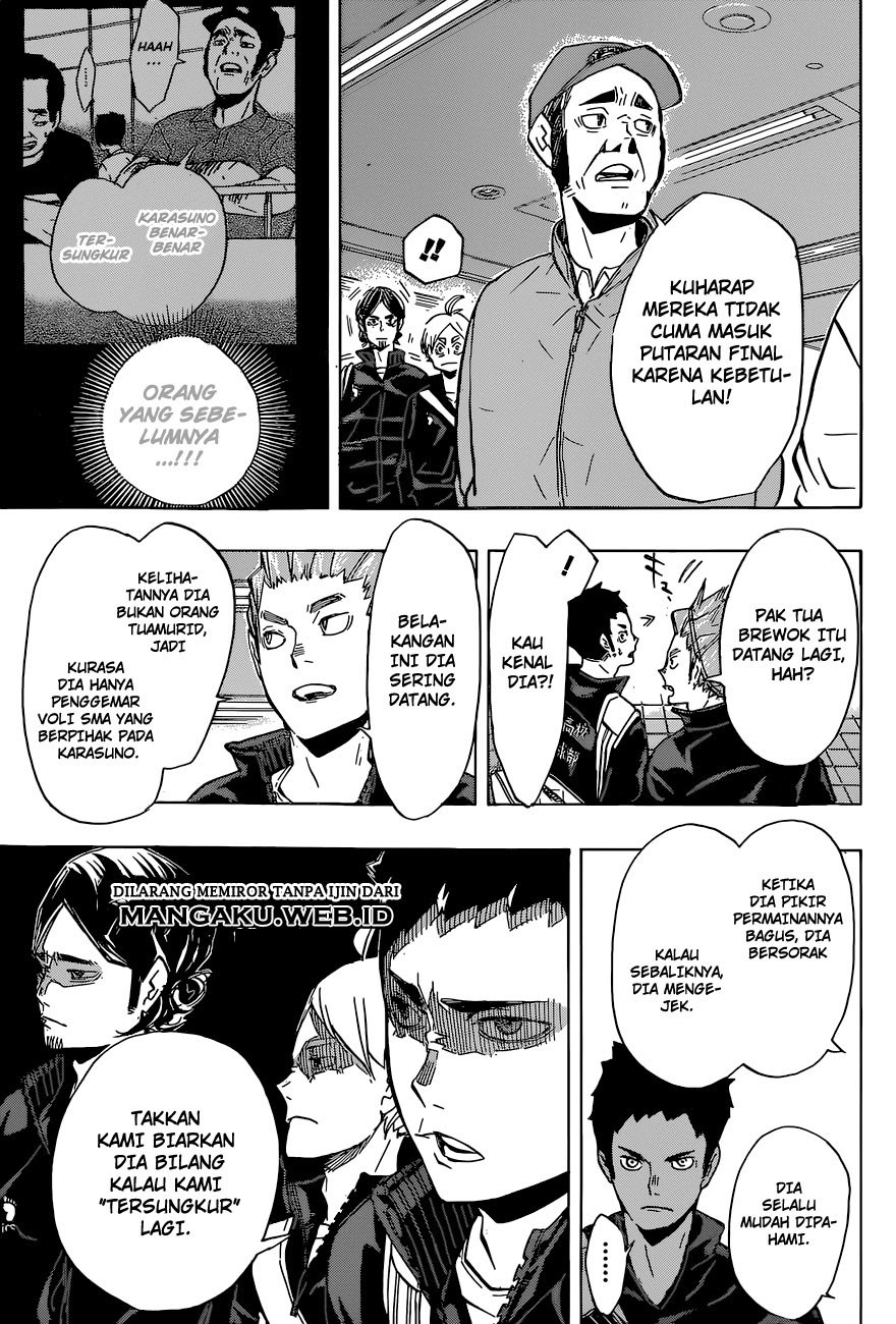 Haikyuu!! Chapter 150 Gambar 9