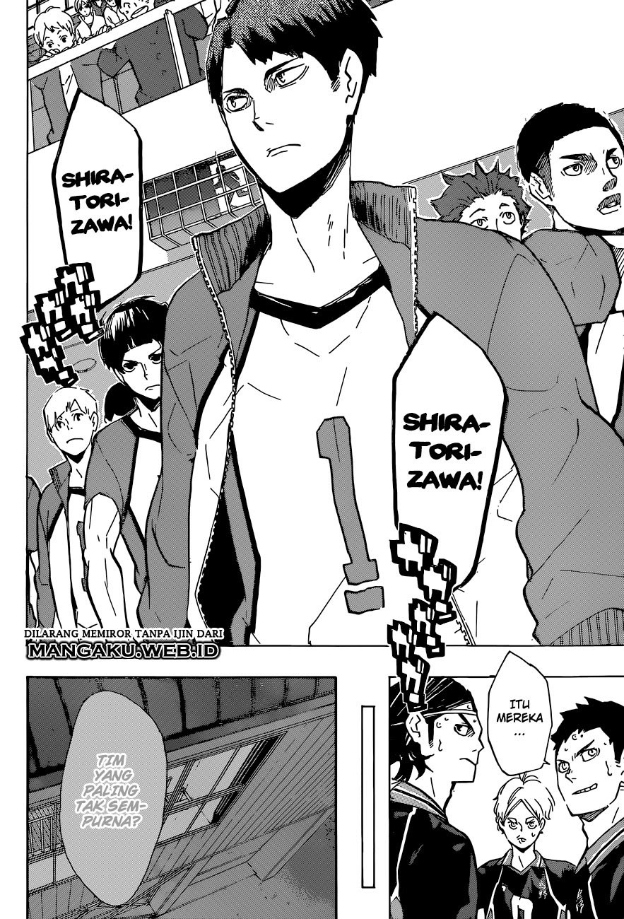 Haikyuu!! Chapter 150 Gambar 13